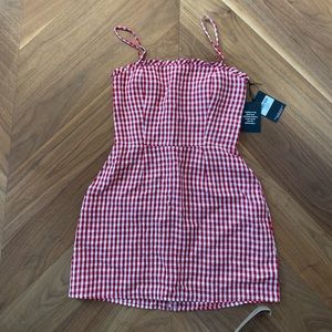 Reformation Gingham dress